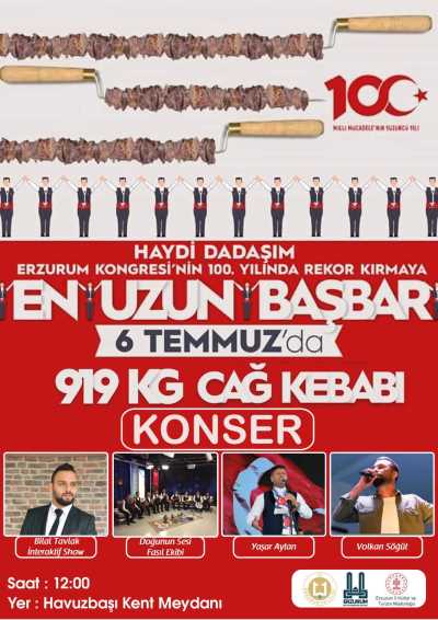 Milli Mücadele ve Erzurum Kongresinin 100. Yılı Etkinlikleri